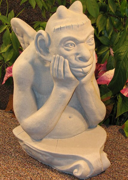 Gargoyle and Griffins Notre Dame Cast Stone Statue US Made